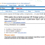 WikiLeaksAmazon