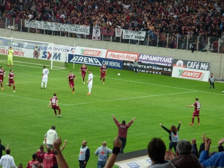 Και μαθηματικά στην Super League  η ομάδα της ΑΕΛ