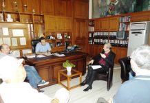 Συνεργασία Παπαστεργίου και μελών του ΔΣ της Περιφερειακής Ομοσπονδίας Ατόμων με Αναπηρία Θεσσαλίας