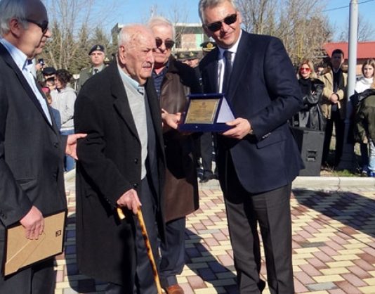 Τελετή ονομοτοδοσίας σε «Πλατεία Ευαγγέλου Β. Κόγια».